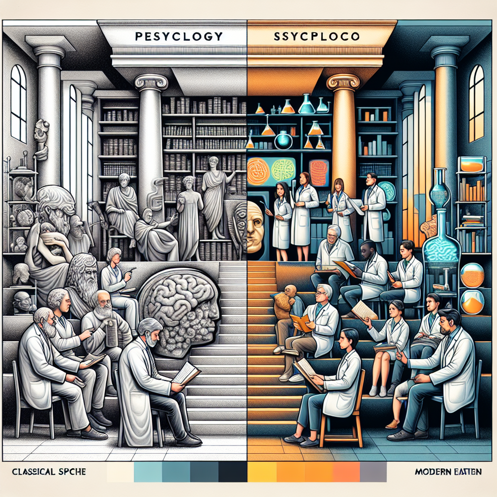 Definición de Psicología según corrientes clásicas y modernas